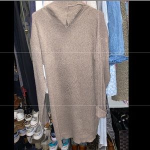 BRAND NEW never been worn beige sweater dress